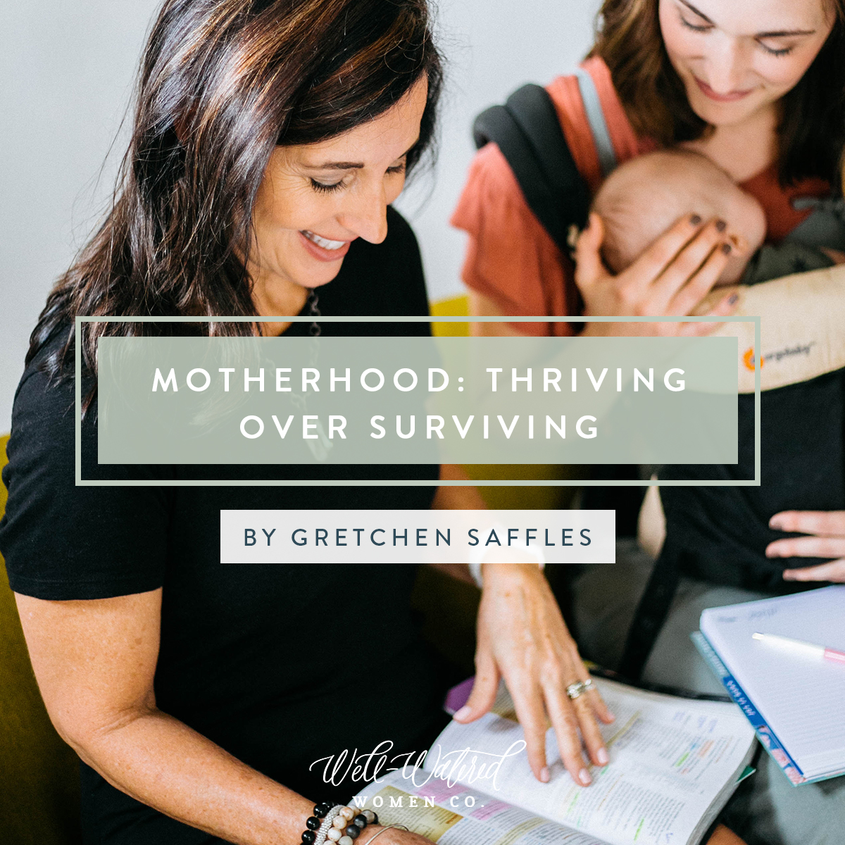 How to lean into the mundane moments and worship in the messy seasons of motherhood.