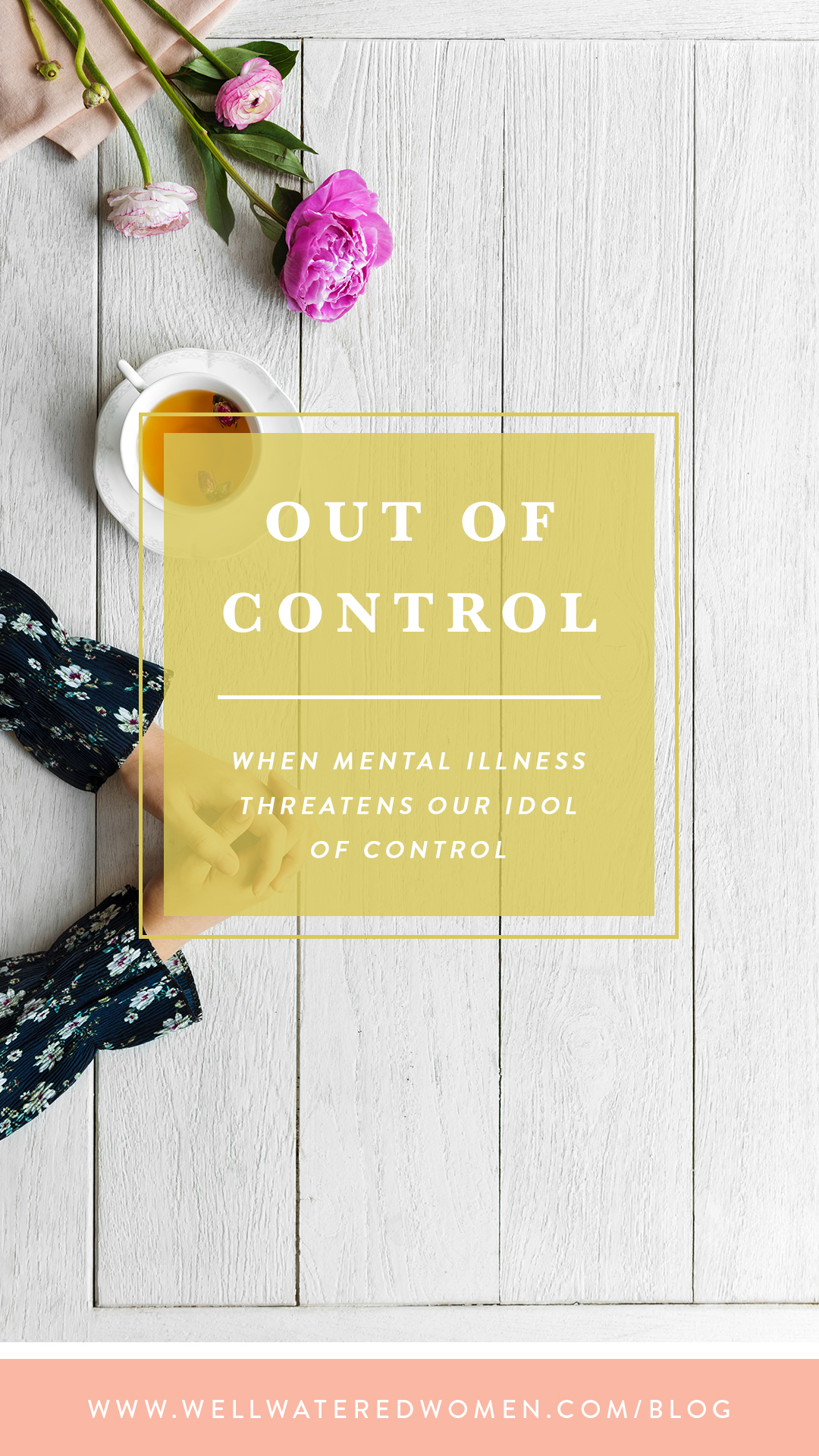 Dealing with Mental Illness and Depression: Out of Control: When Mental Illness threatens our idol of control