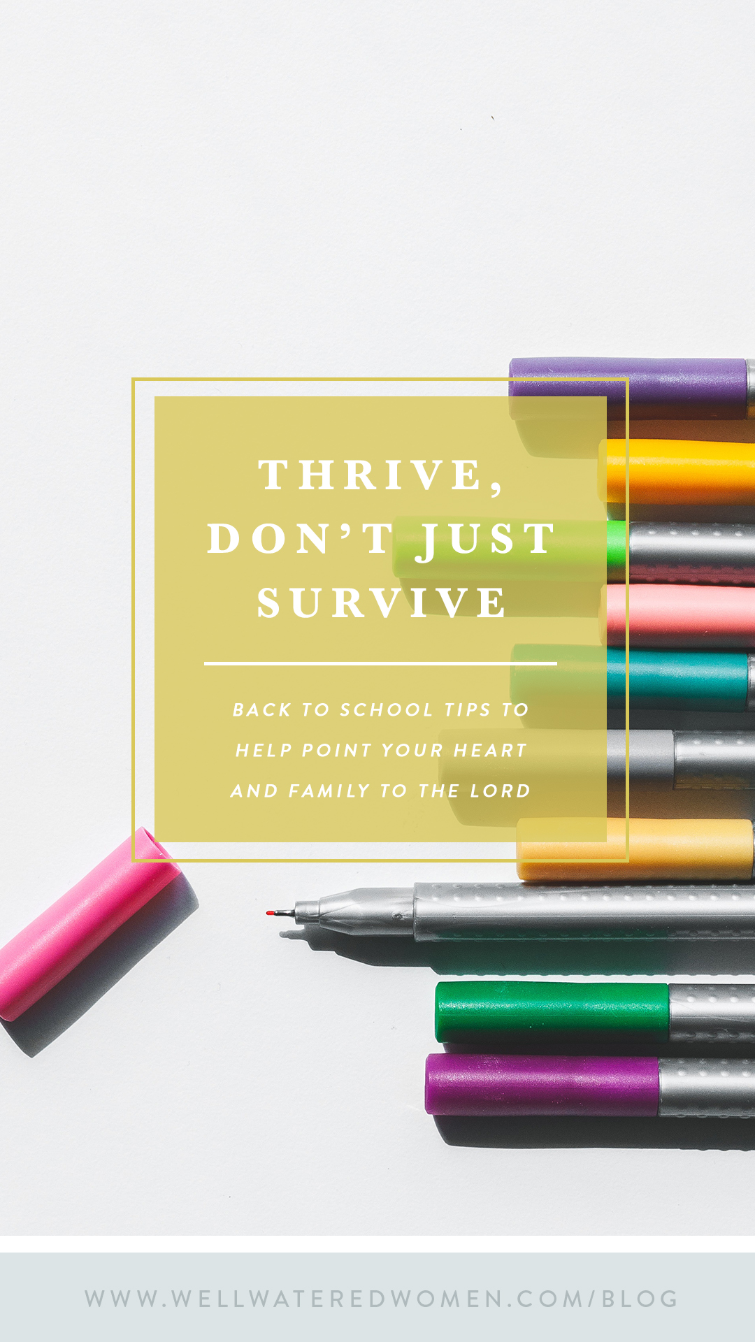 How to Flourish This Fall: Practical tips for thriving, not surviving as a Christian Woman (Back to school tips for your family!)