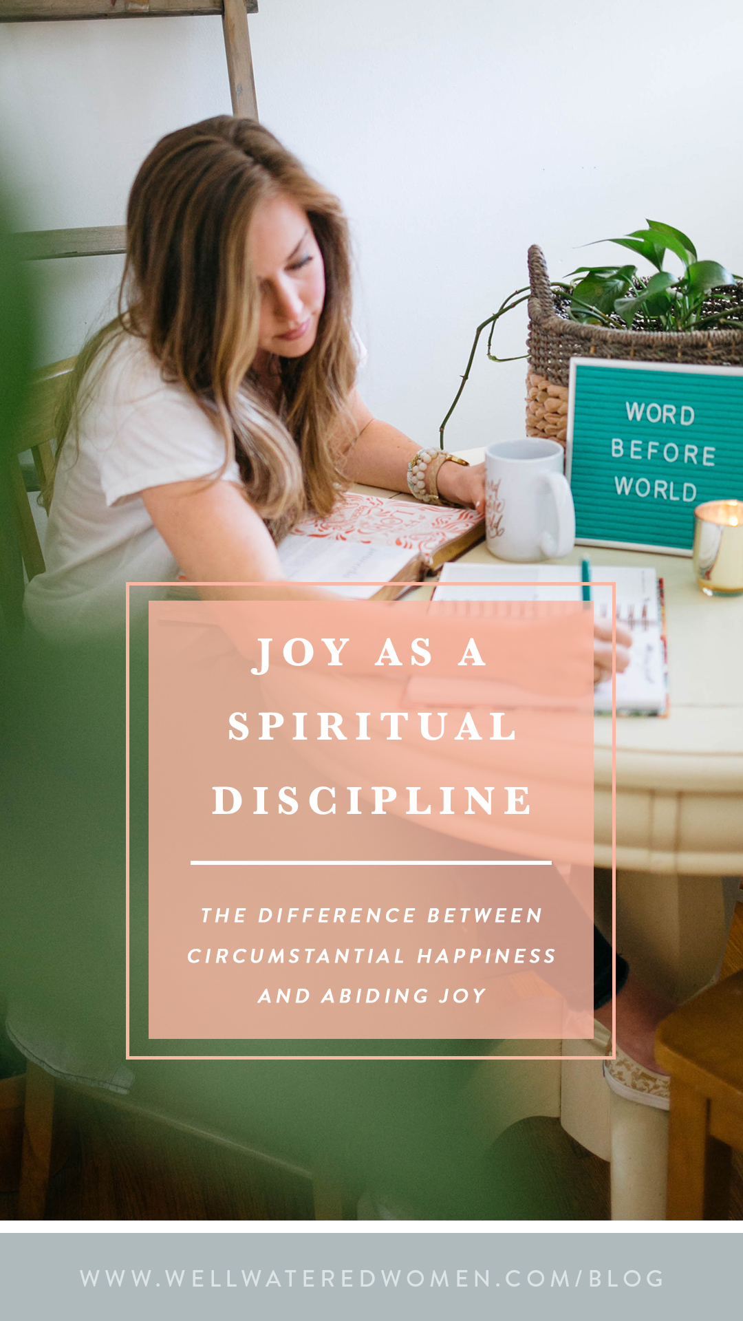 Joy as a Spiritual Discipline: The difference between circumstantial happiness and abiding joy