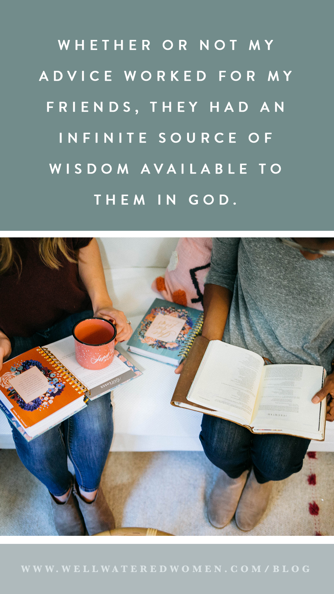 Yes, I shared some things that have worked for us, but it was so sweet to know that whether or not my advice worked for them, they had an infinite source of wisdom available to them in God, just as I did. And all we had to do was seek Him to find it.