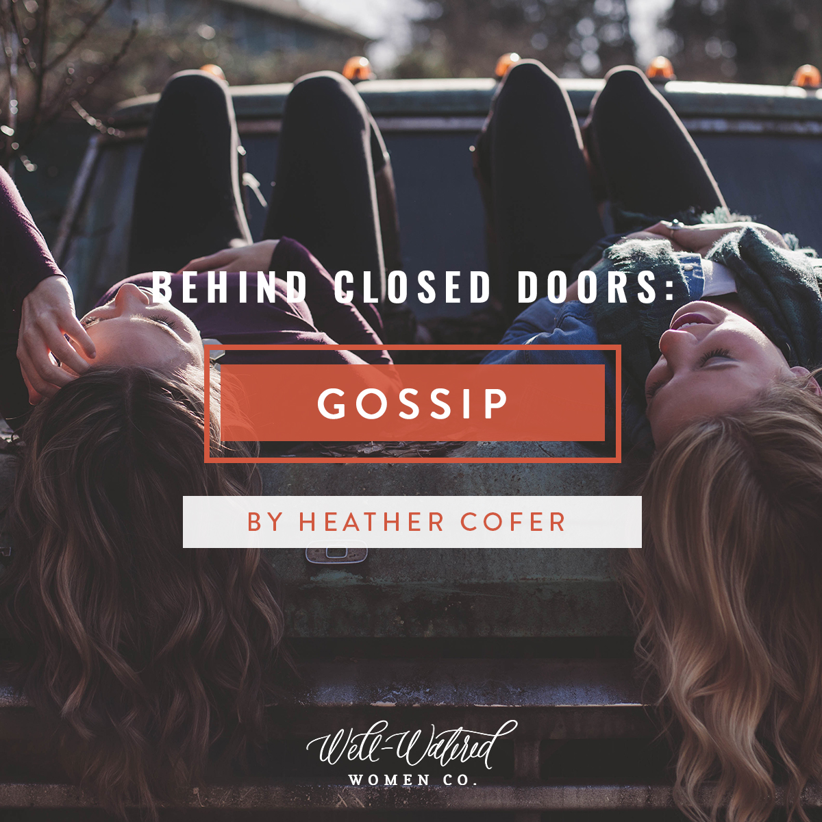 Well-Watered Women | Behind Closed Doors: Gossip | There may be fires we’ve caused with this tongue that we will always regret. But as we walk forward in repentance and humility, freshly surrendering our mouths to be used for the glory of God, He transforms and uses us to speak from a heart that knows just how much we have been saved from.