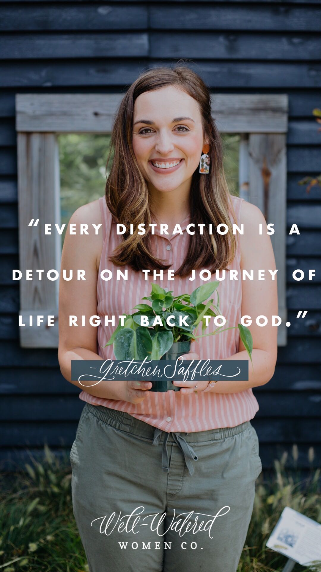 Well-Watered Women Blog | Every Distraction a Detour Back to Jesus