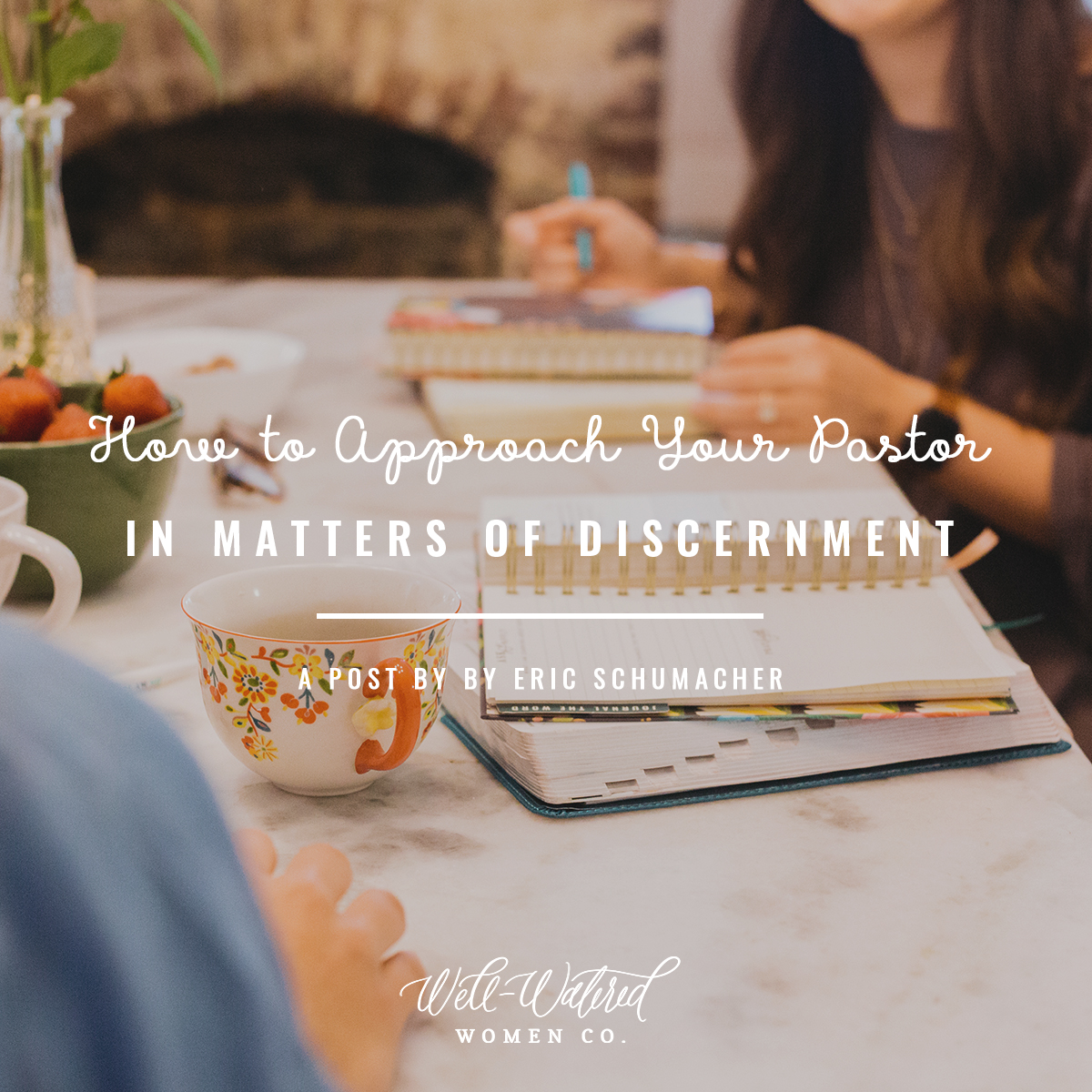 Well-Watered Women Blog-How to Approach Your Pastor in Matters of Discernment