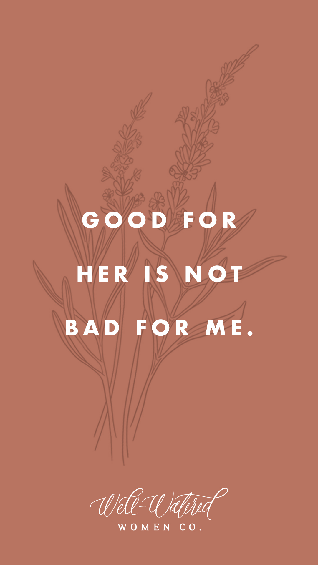Good for Her is not Bad for Me Story