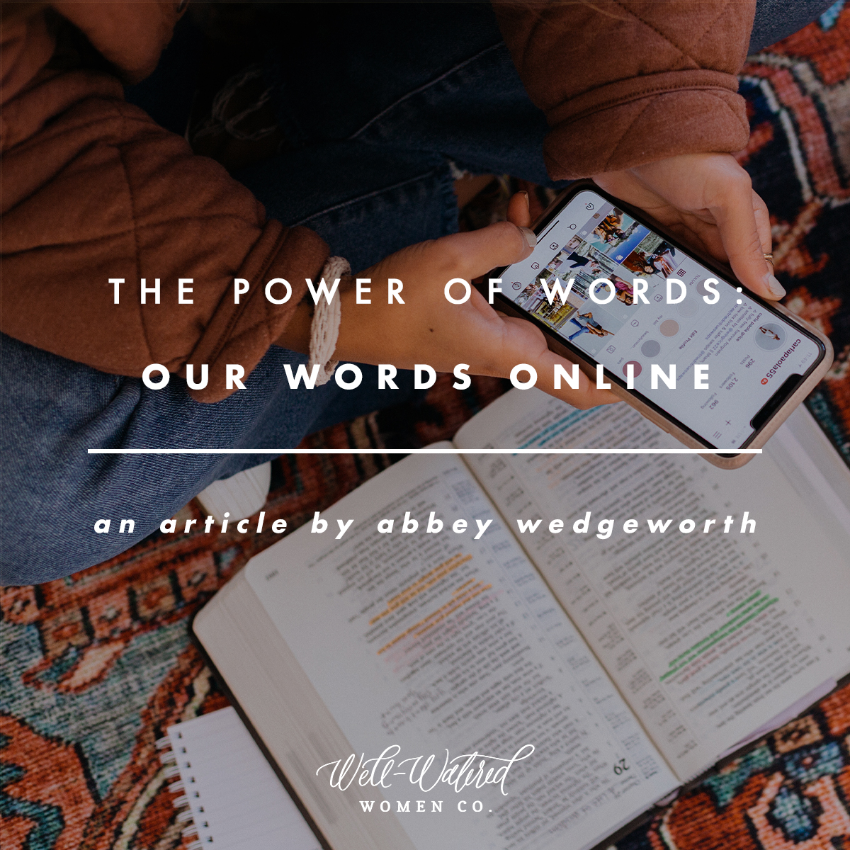 Our Words Online | Well-Watered Women Articles