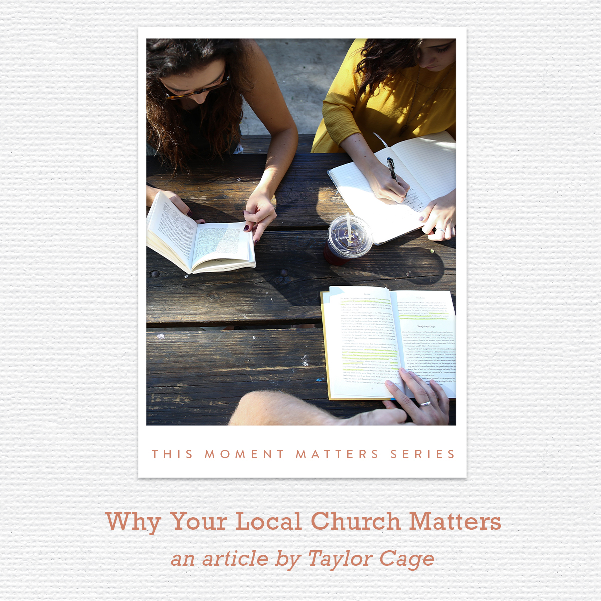 Why Your Local Church Matters - an Article from Well-Watered Women