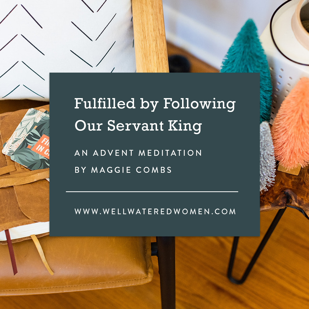 Fulfilled by Following our Servant King, an Advent Meditation from Well-Watered Women