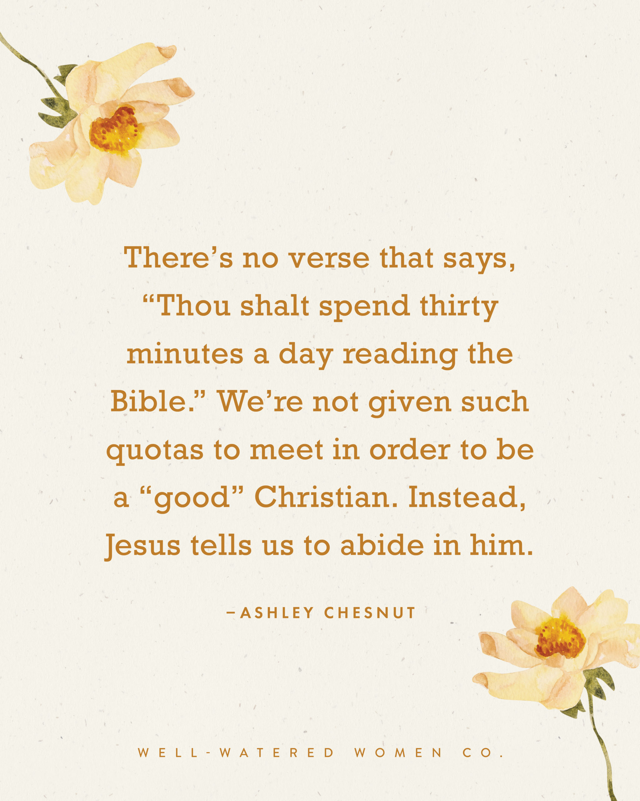 How Often Should I Study the Bible? - an article by Well-Watered Women - quote